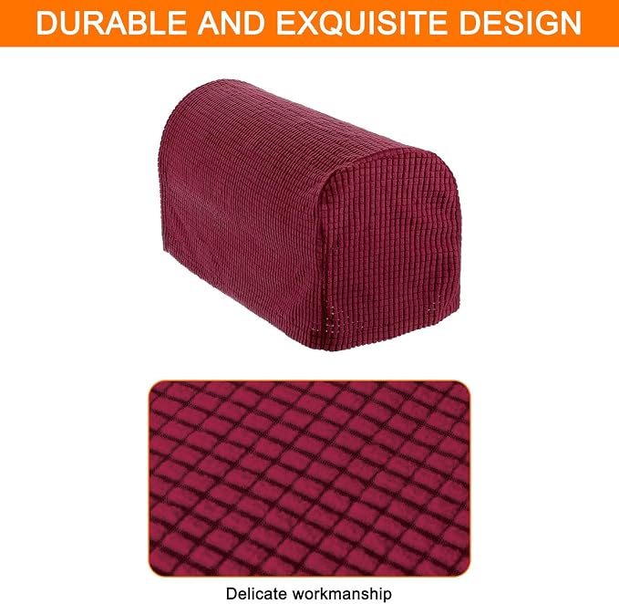 uxcell Stretch Armrest Covers Armchair Anti-Slip - Image 5