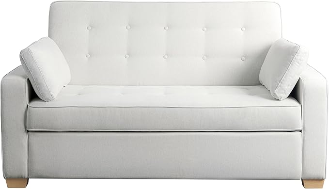 Serta® Ainsley Convertible Loveseat Sleeper Sofa – 3-in-1 Loveseat, Lounger & - Image 2