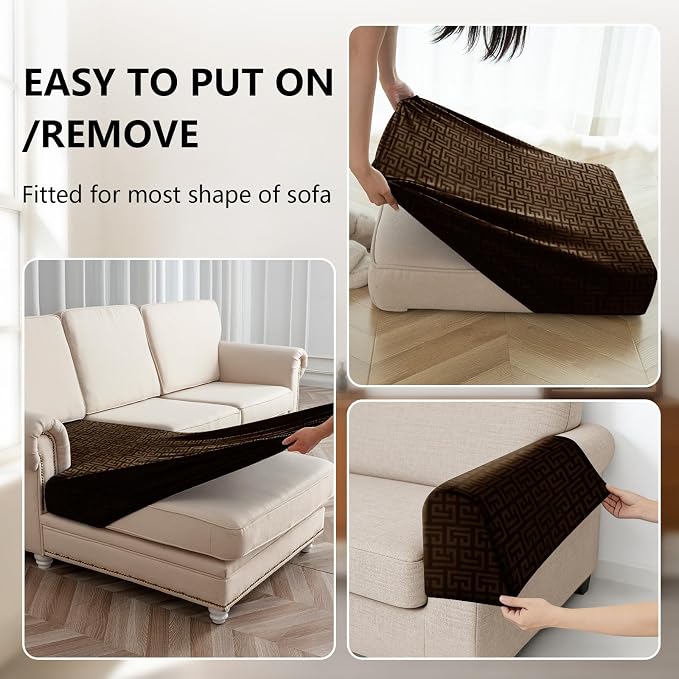 UNBBRRL Stretch Couch Seat Cushion Cover - Image 4