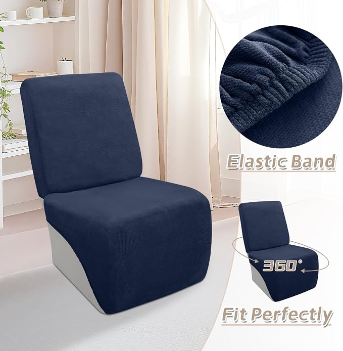 Arfntevss Sectional Recliner Couch Covers Velvet Corner Sectional Sofa Cover - Image 3