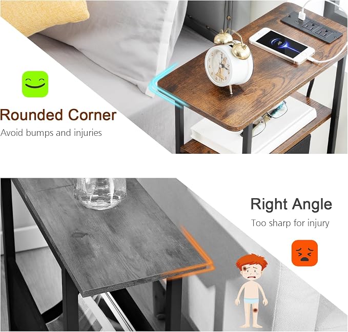 LOAKEKEL Narrow Nightstand - Image 8