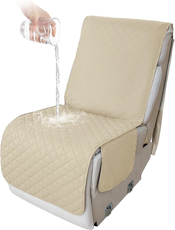 HDCAXKJ 100% Waterproof Reclining Sectional Couch Covers L Shape Recliner Sofa by HDCAXKJ