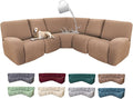 100% Waterproof Sectional Recliner Couch Covers by ROFASVCO