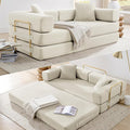 HANXIN 78 Inch Convertible Sleeper Sofa Bed, Folding Floor Mattress Couch by HANXIN