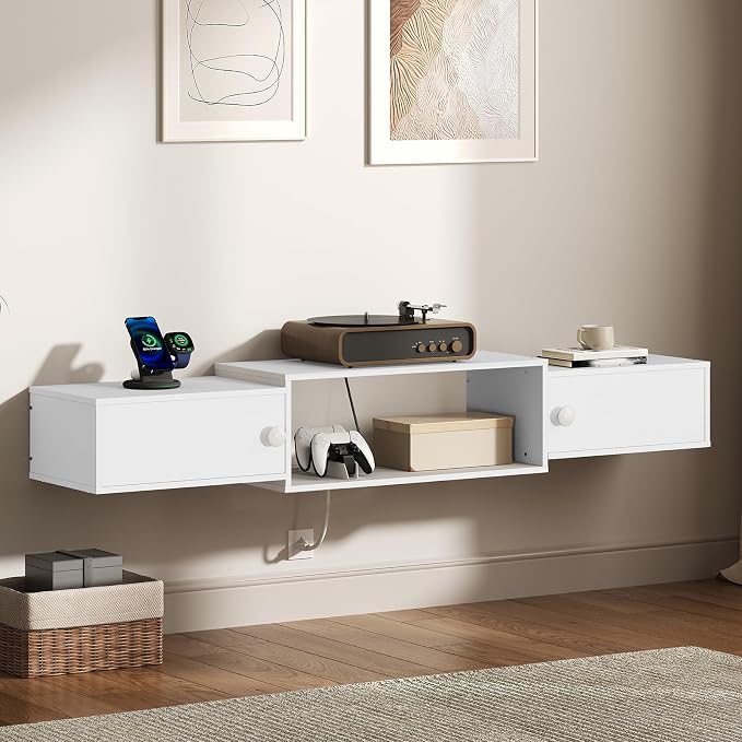 HOOBRO 55" Floating TV Stand - Image 4