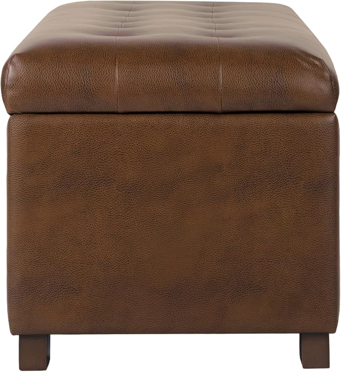 HomePop Large Tufted Storage Bench - Image 8