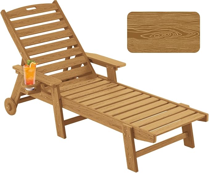 Chaise Lounge Chair Outdoor by Serique