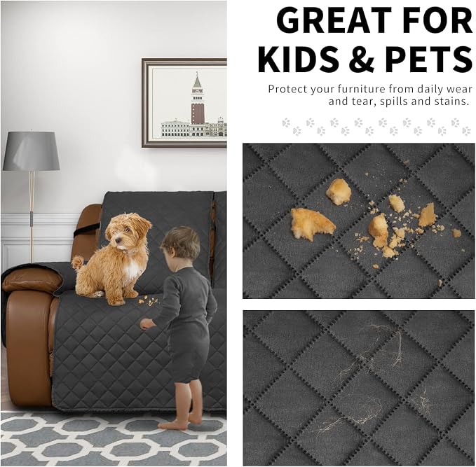 Easy-Going Oversized Recliner Sofa Cover, Reversible Couch Cover - Image 3