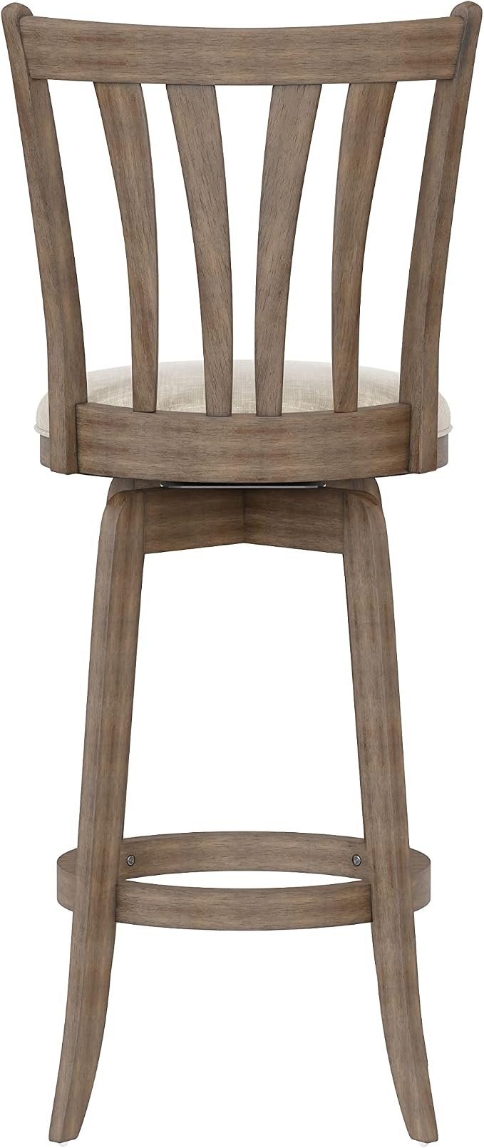 Hillsdale 29.5" Savana Wood Swival Bar Height Stool - Image 9