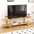 Tiita Bamboo TV Stand for 55 Inch TV, Entertainment Center by TiitaHome