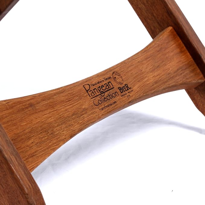 BYER OF MAINE Pangean Folding Stool – Canvas Camp & Wood Camp Stool - Image 7