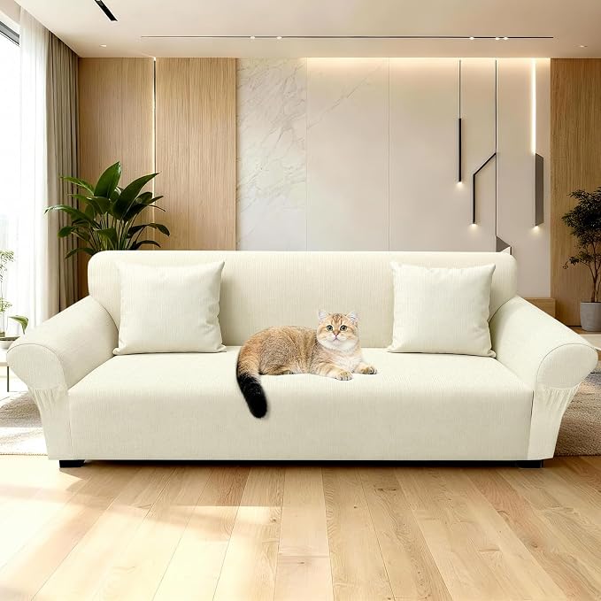 Sofa Slipcover with 2 Pillow Cover - Image 7