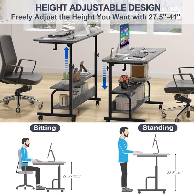 Armocity Rolling Standing Desk - Image 3