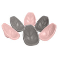 ECR4Kids Plastic Leaf Scoop Floor Rocker Seat, Classroom Furniture by ECR4Kids