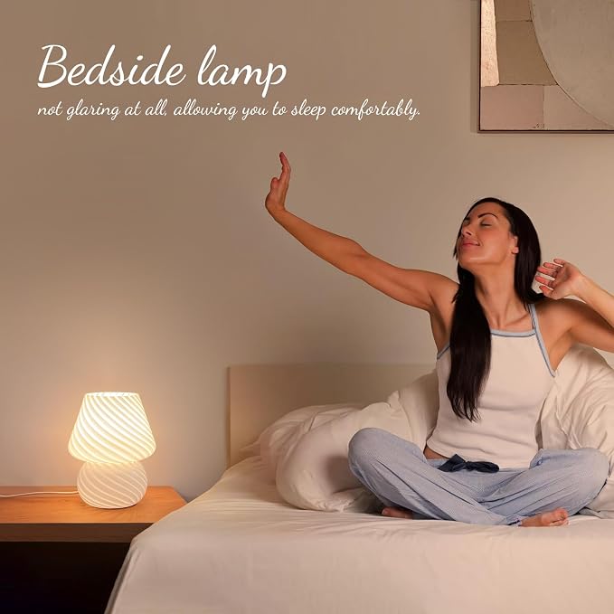 ONEWISH Mushroom Lamps Set of 2 - Image 3