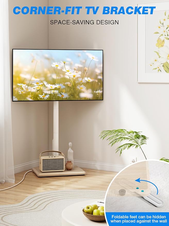 Rfiver Swivel Floor TV Stand - Image 8