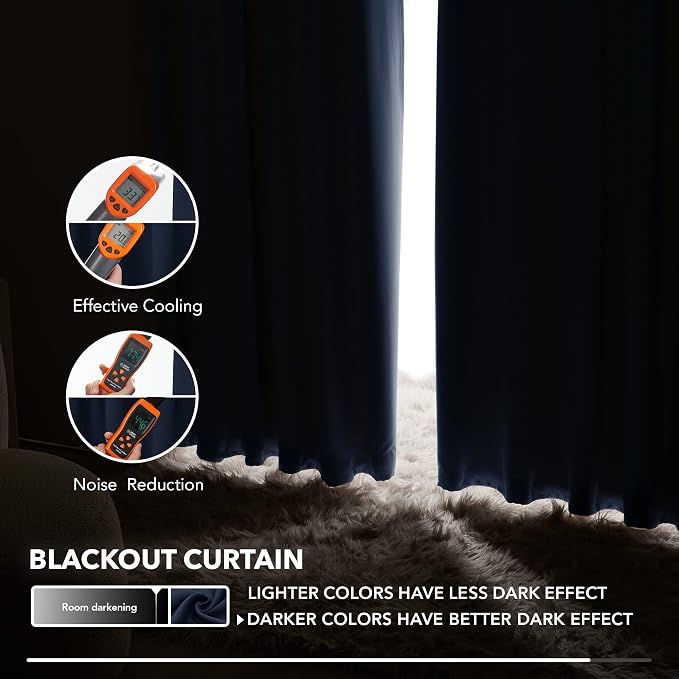 Deconovo Short Blackout Curtains - Image 5