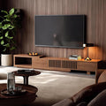 Adjustable Length 78"-103" TV Stand by NessCarsti