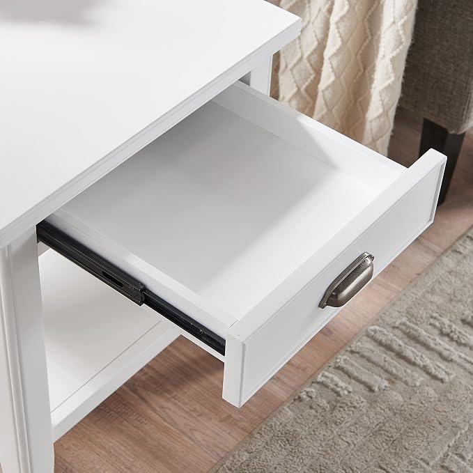 Leick Home Laurent 20 in. Solid Wood End Table - Image 12