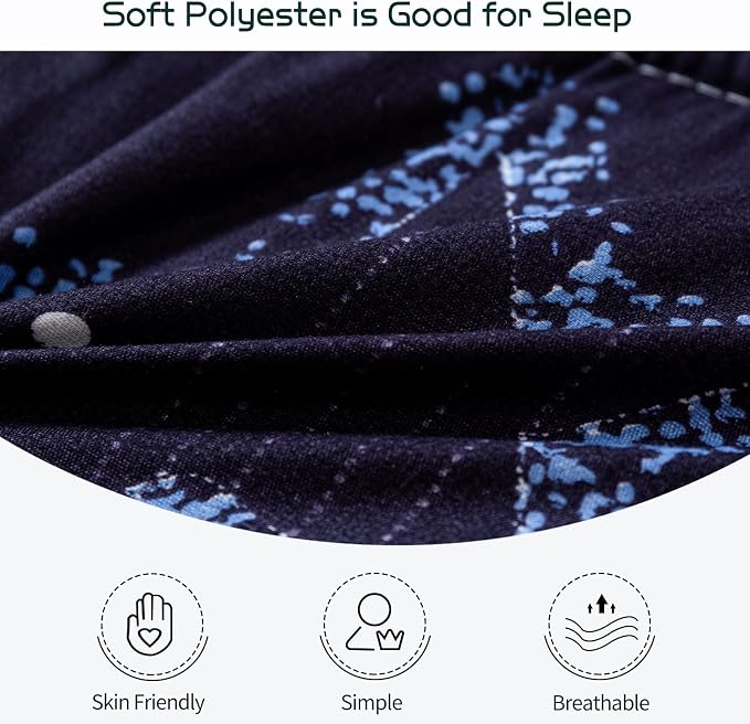 MAXYOYO Black Moon and Star Futon Mattress, Japanese Floor Mattress Quilted - Image 8