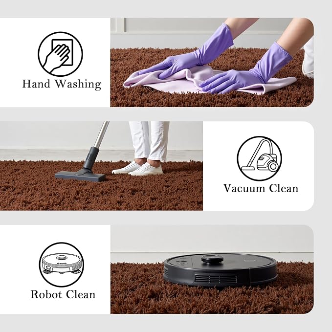 8x10 Area Rugs for Living Room Bedroom, Large Area Rug Shaggy Carpet Soft Plush - Image 6