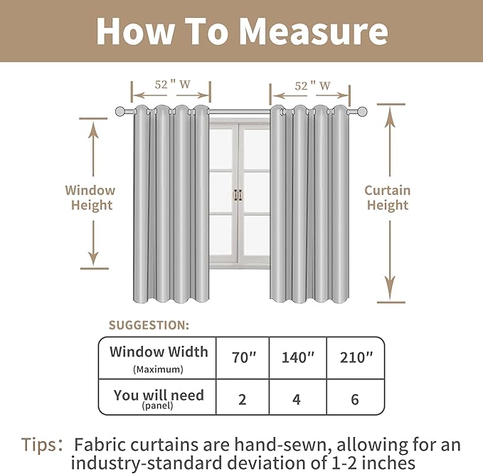 LAMIT Fresh Green Linen Curtains 72 Inch Length - Image 8