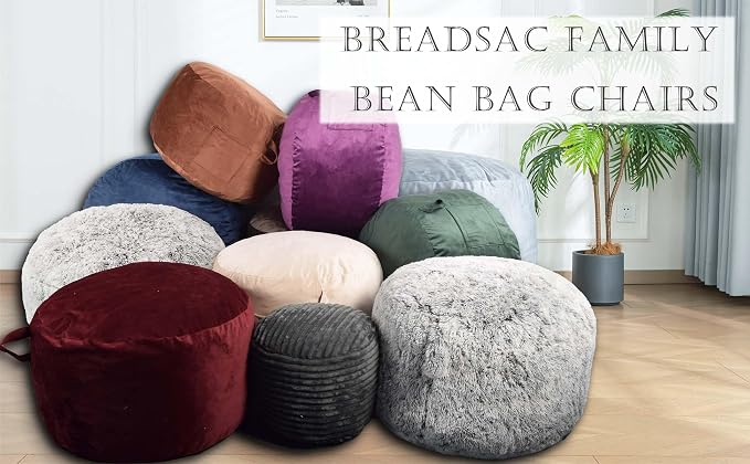 Bean Bag Chairs, Memory Foam Stuffing Bean Bag Chair - Image 7