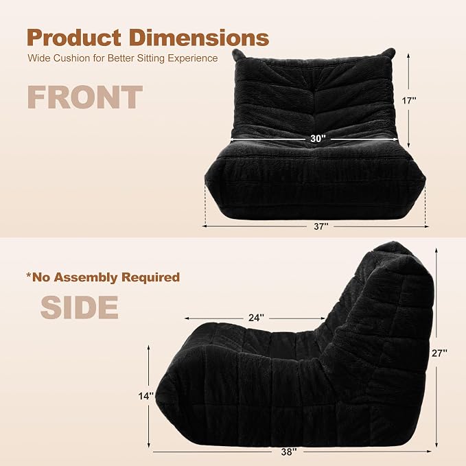 Bean Bag Chair Big Sofa Beanbag Chair - Image 2