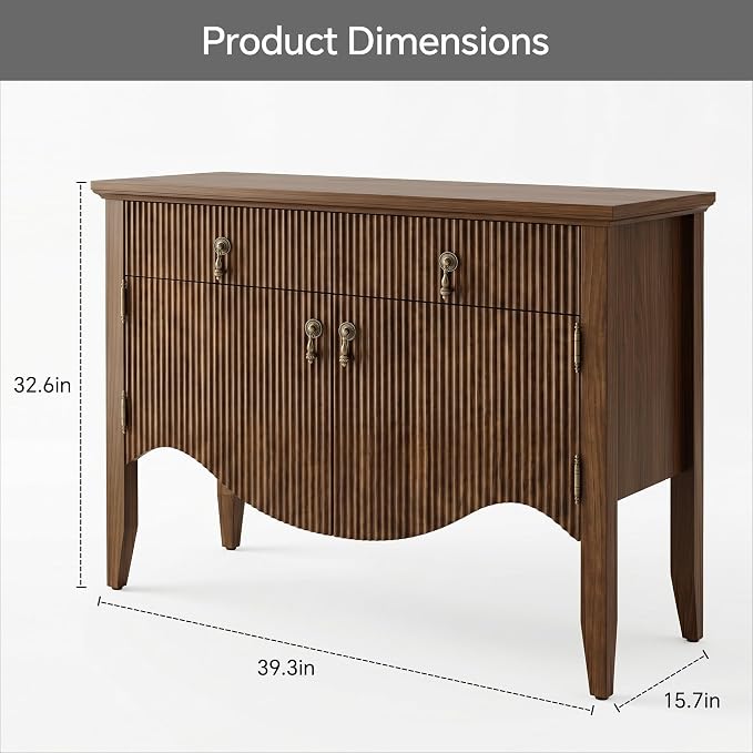 FUSUNBAO 40" Retro Buffet Cabinet - Image 2