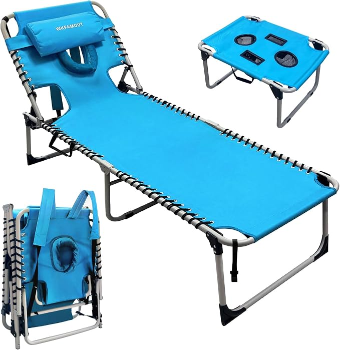 Backpack Sun Tanning Chair by WKFAMOUTCAMP