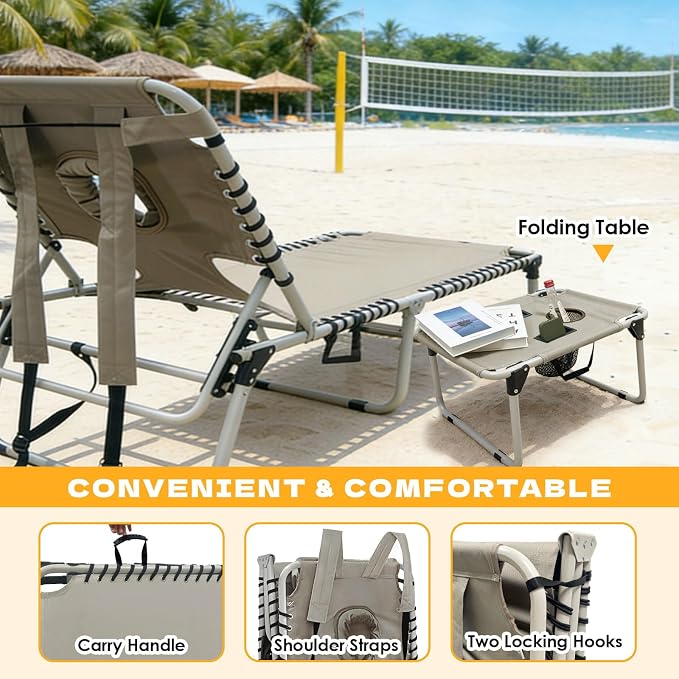 Backpack Sun Tanning Chair - Image 7
