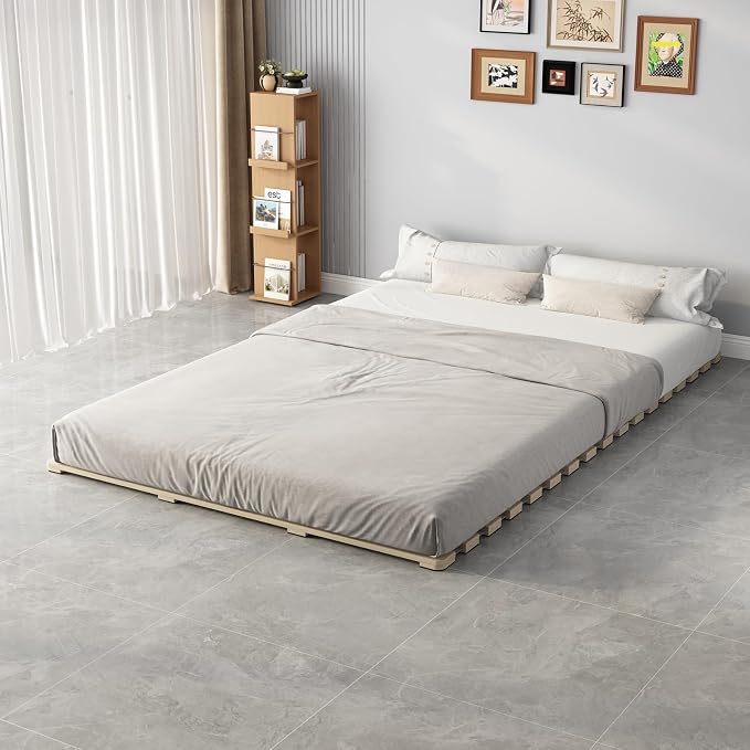 Floor Bed Frame Japanese Futon Tatami Mat Breathable and Moisture-Proof - Image 2