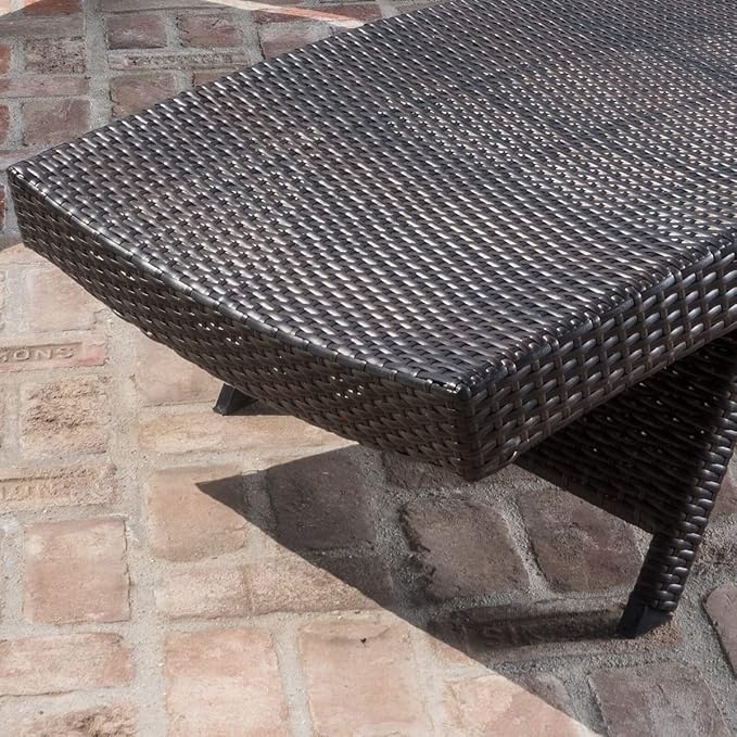 79'' Long Reclining Chaise Lounge Set, Outdoor Wicker Reclining Lounge Chair - Image 6