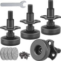 Anwenk Adjustable Leveling Feet Furniture Levelers Table Feet Heavy Duty Leg by Anwenk