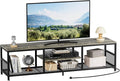 VECELO TV Stand with Power Outlets by VECELO