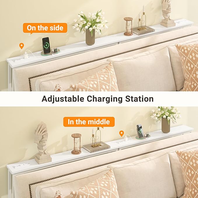 ELYKEN 2 Pack 5.9" Narrow Console Sofa Table - Image 5