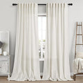 Nanspring Extra Long Curtains 2 Panels 104 Inches Long by Nanspring