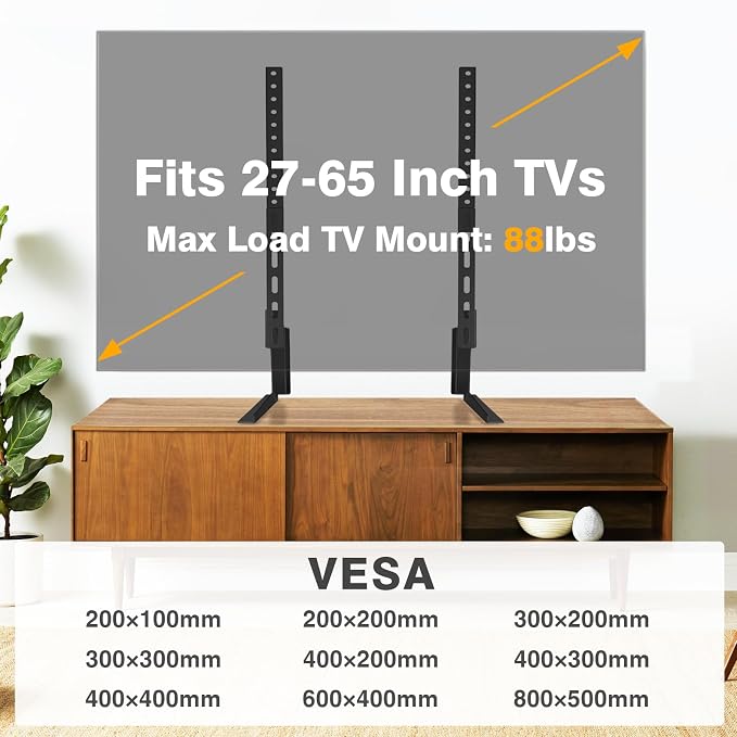 TAVR Universal Table Top TV Stand Mount - Image 7