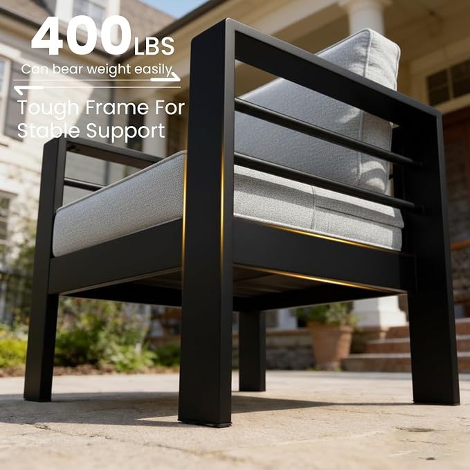 LayinSun Aluminum Furniture Set - Image 5