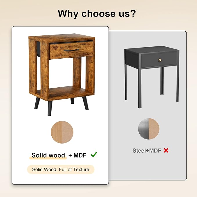 GYIIYUO Nightstand Set of 2 - Image 4