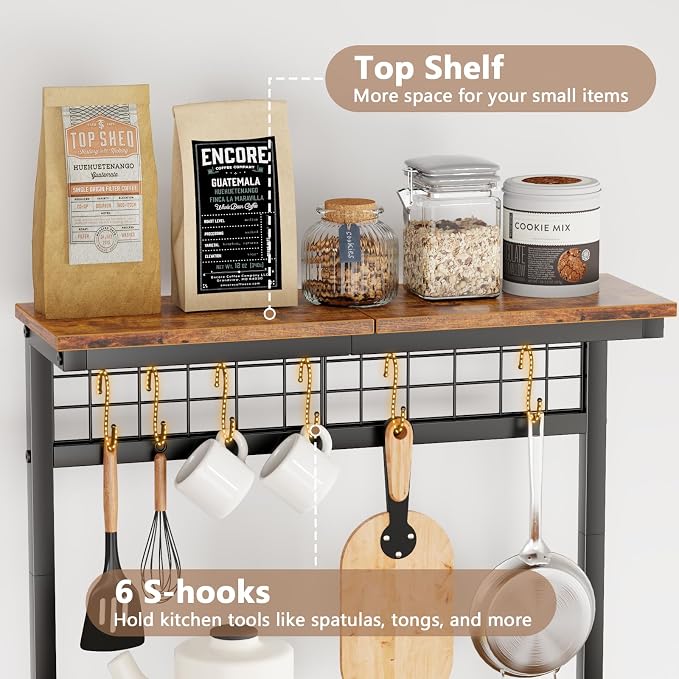 Furologee Kitchen Bakers Rack - Image 6