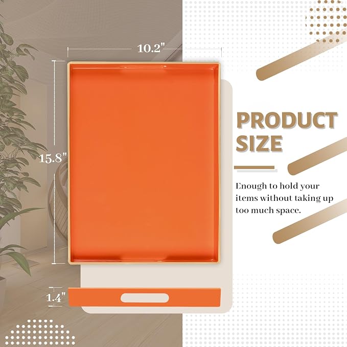 MAONAME Orange Serving Tray - Image 2