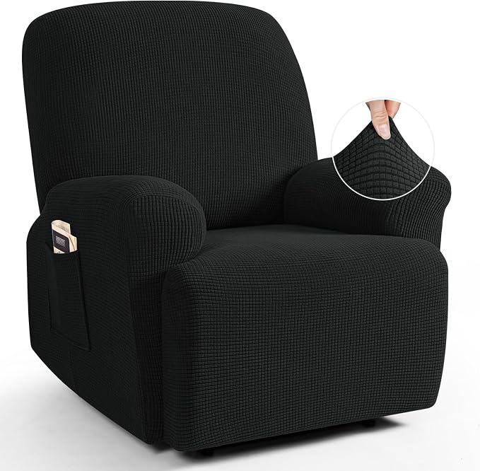 TAOCOCO Recliner Cover 4-Pieces, Recliner Stretch Sofa Slipcover, Recliner by TAOCOCO