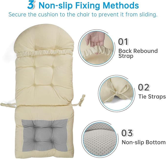 Rocking Chair Cushions Set - Image 3