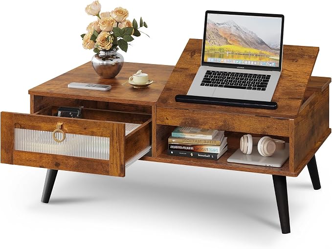 WLIVE Coffee Table, Lift Top Coffee Table by WLIVE
