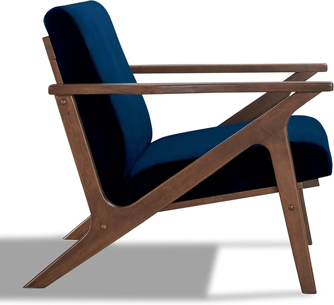 Zola Mid Century Modern Accent Chair Arm Chair: The Perfect Reading, Living Room - Image 3