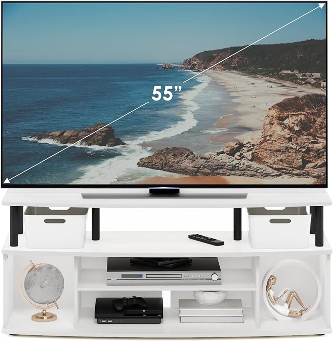 Furinno Jaya Large Entertainment Center Hold up to 55-in TV - Image 4