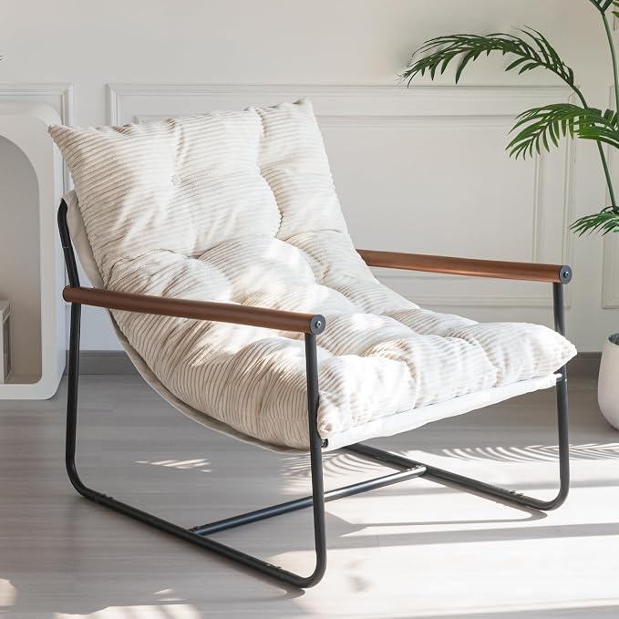 MAXYOYO Modern Accent Chair, Comfy Living Room Chair by MAXYOYO