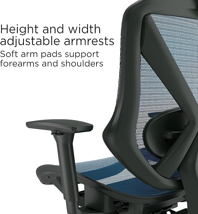 STAPLES Ergonomic Task Chair, Lumbar Support - Image 6