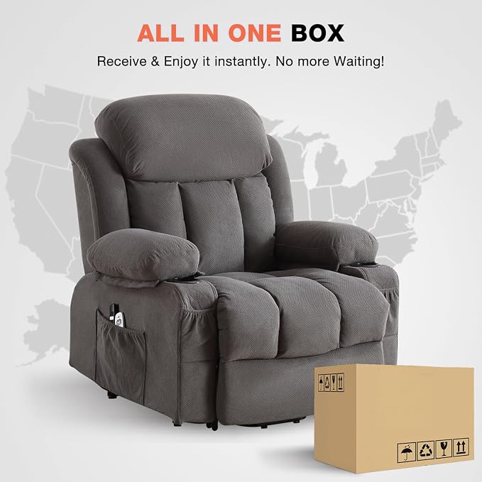 MAHOMICO Power Lift Recliner Chair - Image 9